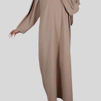 Abaya Haya fleece “beige”