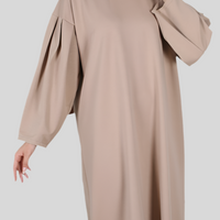 Abaya Haya fleece “beige”