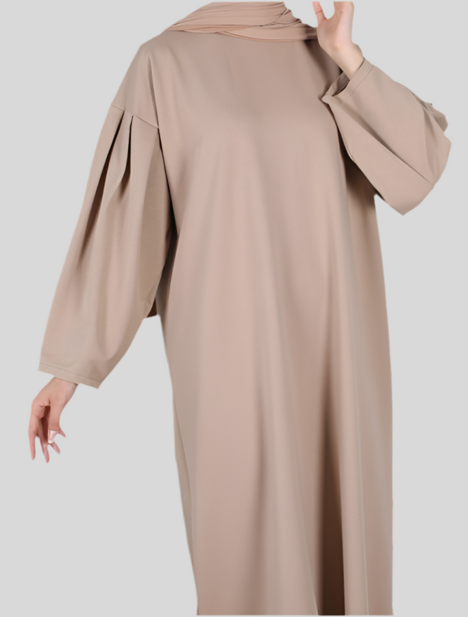 Abaya Haya fleece “beige”